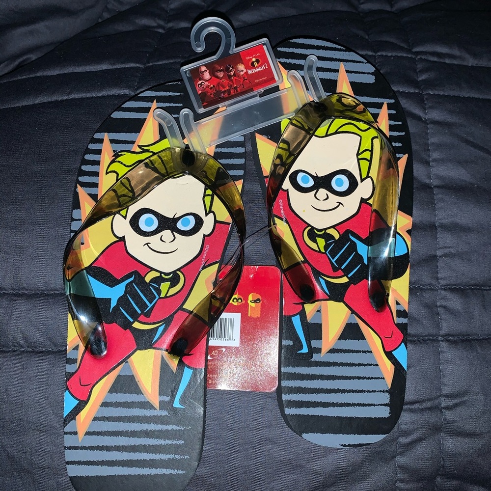 Incredibles 2 Dash Flip Flops